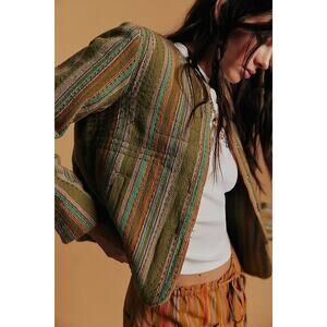NWOT Free People Zandi Quilted Jacket